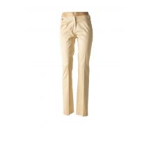 FERRE - Pantalon slim beige en coton - Femme - Taille 40 - Modz