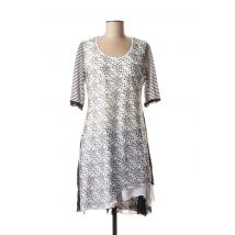 FRED SABATIER - Robe mi-longue blanc en polyester - Femme - Taille 40 - Modz