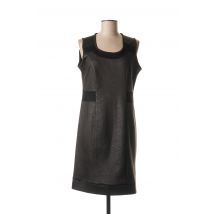 FRED SABATIER - Robe mi-longue noir en coton - Femme - Taille 38 - Modz