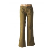 55 DSL - Pantalon droit vert en coton - Femme - Taille W31 - Modz