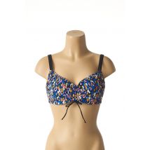 BELCOR - Haut de maillot de bain bleu en polyamide - Femme - Taille 90D - Modz
