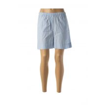 SAMSOE & SAMSOE - Short bleu en coton pour femme - Taille 34 - Modz