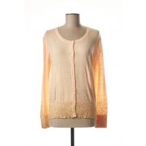 SUNCOO - Gilet manches longues rose en coton pour femme - Taille 38 - Modz