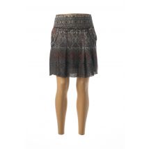 ET COMPAGNIE - Jupe courte gris en viscose - Femme - Taille 38 - Modz