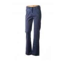 SANDWICH - Pantalon droit bleu en coton pour femme - Taille 44 - Modz
