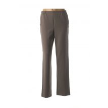 QUATTRO - Pantalon chic gris en polyester - Femme - Taille 38 - Modz