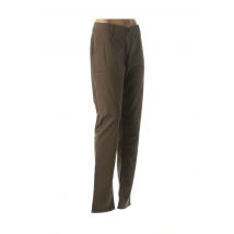 FUEGO WOMAN - Pantalon casual vert en coton - Femme - Taille 42 - Modz