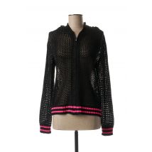 SEE THE MOON - Gilet manches longues noir en acrylique - Femme - Taille 36 - Modz