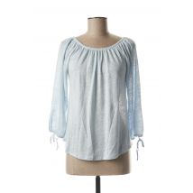 SEE THE MOON - Blouse bleu en lin pour femme - Taille 36 - Modz