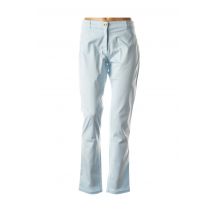 RIVIERES DE LUNE - Pantalon slim bleu en coton - Femme - Taille 44 - Modz