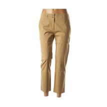 RIVIERES DE LUNE - Pantalon 7/8 beige en coton - Femme - Taille 40 - Modz