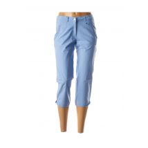 THALASSA - Pantacourt bleu en coton - Femme - Taille 36 - Modz