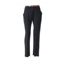 GUY DUBOUIS - Pantalon droit bleu en polyamide - Femme - Taille 40 - Modz