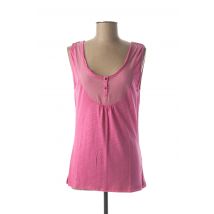 EVA WEEK-END - Débardeur rose en viscose - Femme - Taille 40 - Modz