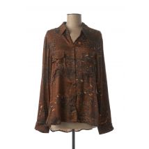 EVA KAYAN - Chemisier marron en viscose - Femme - Taille 42 - Modz