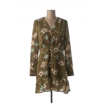 LES P'TITES BOMBES - Robe courte vert en polyester - Femme - Taille 36 - Modz