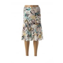 FRANCE RIVOIRE - Jupe mi-longue blanc en polyester - Femme - Taille 40 - Modz