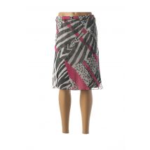 GUY DUBOUIS - Jupe mi-longue gris en polyester - Femme - Taille 50 - Modz