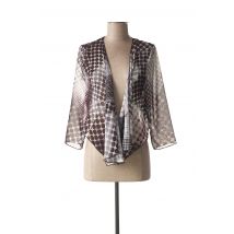 GUY DUBOUIS - Boléro violet en polyester - Femme - Taille 40 - Modz