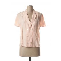VERO MODA - Chemisier rose en lyocell - Femme - Taille 34 - Modz