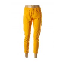 BLEND SHE - Pantalon 7/8 orange en coton pour femme - Taille W30 L32 - Modz
