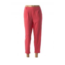 SEE THE MOON - Pantalon 7/8 rouge en viscose pour femme - Taille 42 - Modz