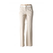 PENNYBLACK - Pantalon droit beige en coton pour femme - Taille 40 - Modz