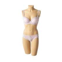HANA - Ensemble lingerie gris en polyamide - Femme - Taille TU - Modz