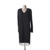 TRANSIT - Robe mi-longue noir en viscose - Femme - Taille 40 - Modz