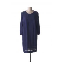 SET - Robe mi-longue bleu en viscose - Femme - Taille 36 - Modz