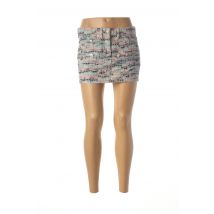ISABEL MARANT - Jupe courte bleu en coton - Femme - Taille 38 - Modz