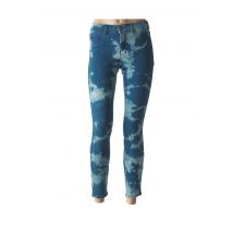 OBEY PROPAGANDA - Jeans coupe slim bleu en coton - Femme - Taille W27 - Modz