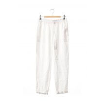 REIKO - Pantalon droit blanc en tencel - Femme - Taille 34 - Modz