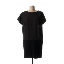 LA STAMPA - Robe courte noir en viscose - Femme - Taille 40 - Modz