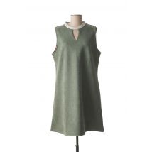 SMASH WEAR - Robe mi-longue vert en polyester pour femme - Taille 40 - Modz