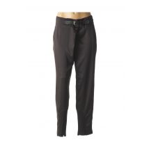NÜ - Pantalon droit noir en polyester pour femme - Taille 46 - Modz