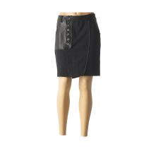 NÜ - Jupe courte noir en coton pour femme - Taille 40 - Modz