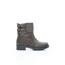 REQINS - Bottines/Boots vert en cuir - Fille - Taille 32 - Modz