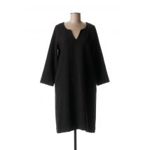 TOUPY - Robe mi-longue noir en polyester - Femme - Taille 34 - Modz
