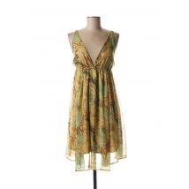 SCHOOL RAG - Robe mi-longue vert en polyester - Femme - Taille 40 - Modz