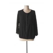 TRANSIT - Chemisier noir en viscose - Femme - Taille 40 - Modz