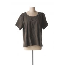 ELEMENTE CLEMENTE - Top marron en coton - Femme - Taille 38 - Modz