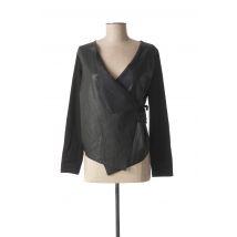 I BLUES - Top noir en polyester - Femme - Taille 36 - Modz