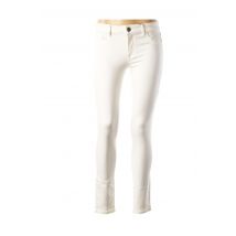 DL 1961 - Pantalon slim blanc en coton - Femme - Taille TU - Modz