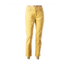 CLOSED - Pantalon 7/8 jaune en coton - Femme - Taille TU - Modz