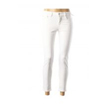 CLOSED - Pantalon 7/8 blanc en coton - Femme - Taille TU - Modz