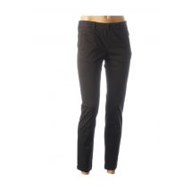 TRANSIT - Pantalon 7/8 noir en coton - Femme - Taille 38 - Modz