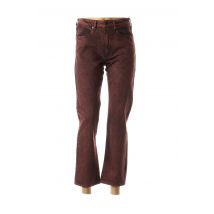 MAEVY - Jeans coupe droite rouge en coton - Femme - Taille TU - Modz