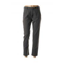 TRANSIT - Pantalon 7/8 gris en lyocell - Femme - Taille 38 - Modz