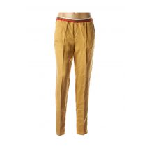 CHLOÉ STORA - Pantalon 7/8 beige en tencel - Femme - Taille 40 - Modz